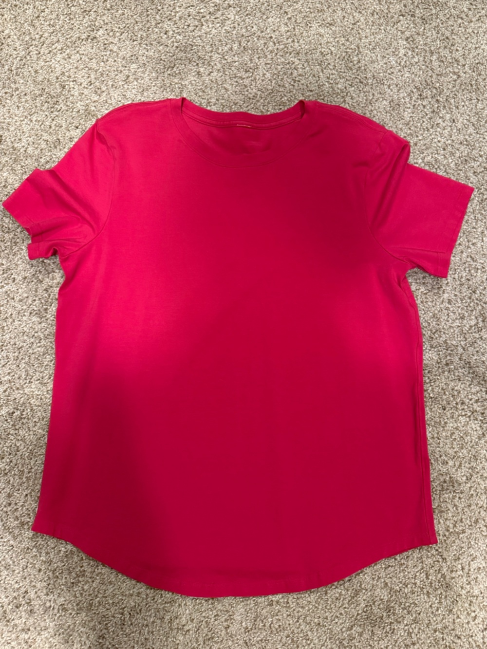 Lululemon women’s love curved hem crew neck tshirt size 8